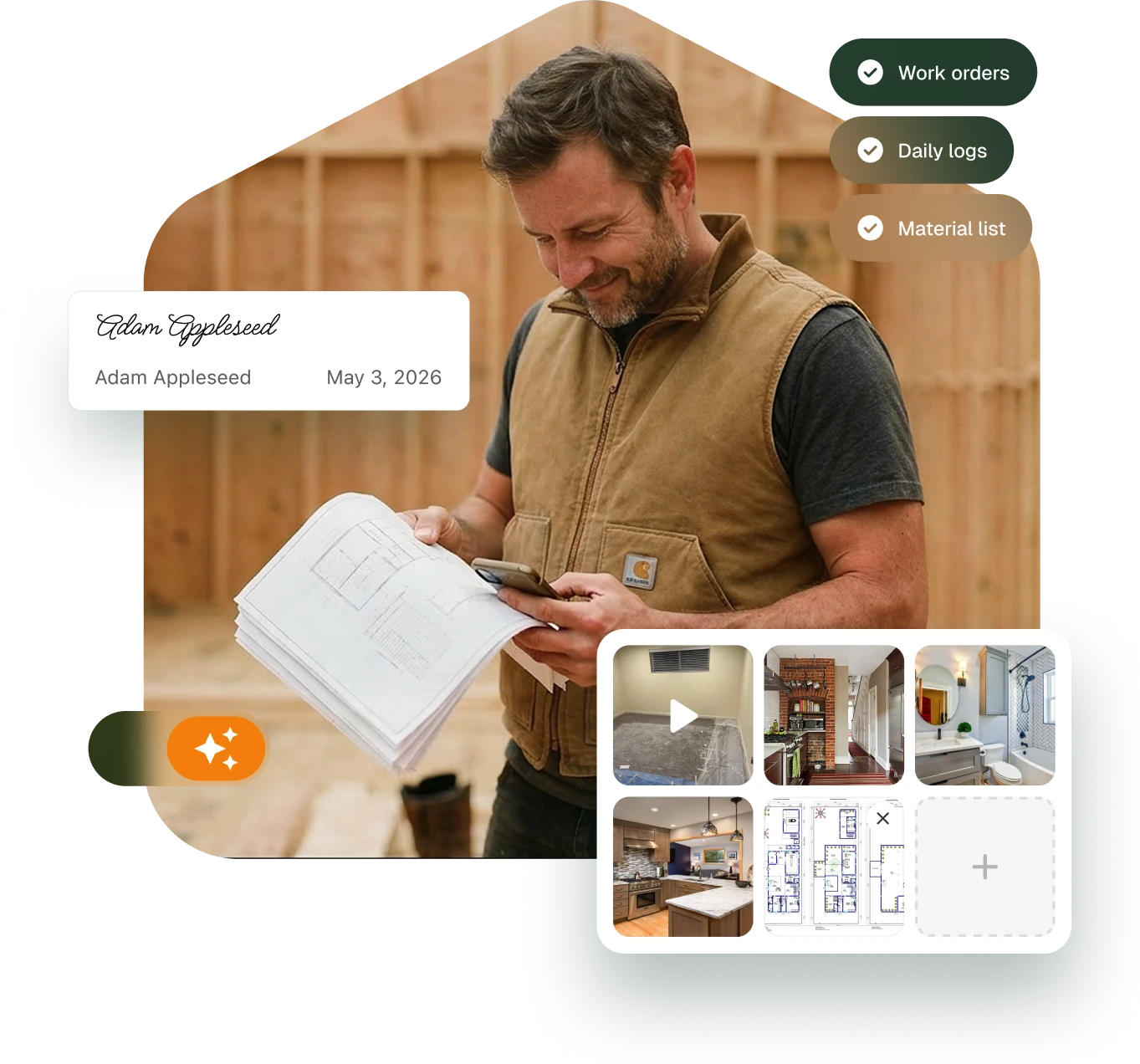 Fix and flip investor using Handoff on site